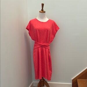 NWT J. Crew Pink Knit Tie dress